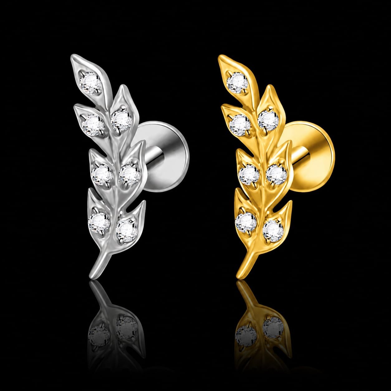 Piercing hoja  imperial